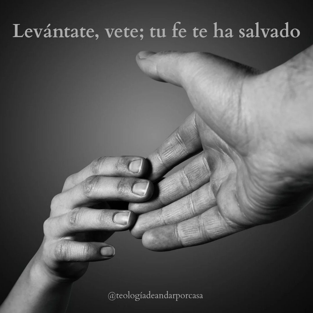 «¿No han quedado limpios los diez?; los otros nueve, ¿dónde están? ¿No ha habido quien volviera a dar gloria a Dios más que este extranjero?». 
Y le dijo: 
«Levántate, vete; tu fe te ha salvado».
(Lc 17, 11-19) #EvangelioDelDía #PalabraDeDios #TiempoOrdinario