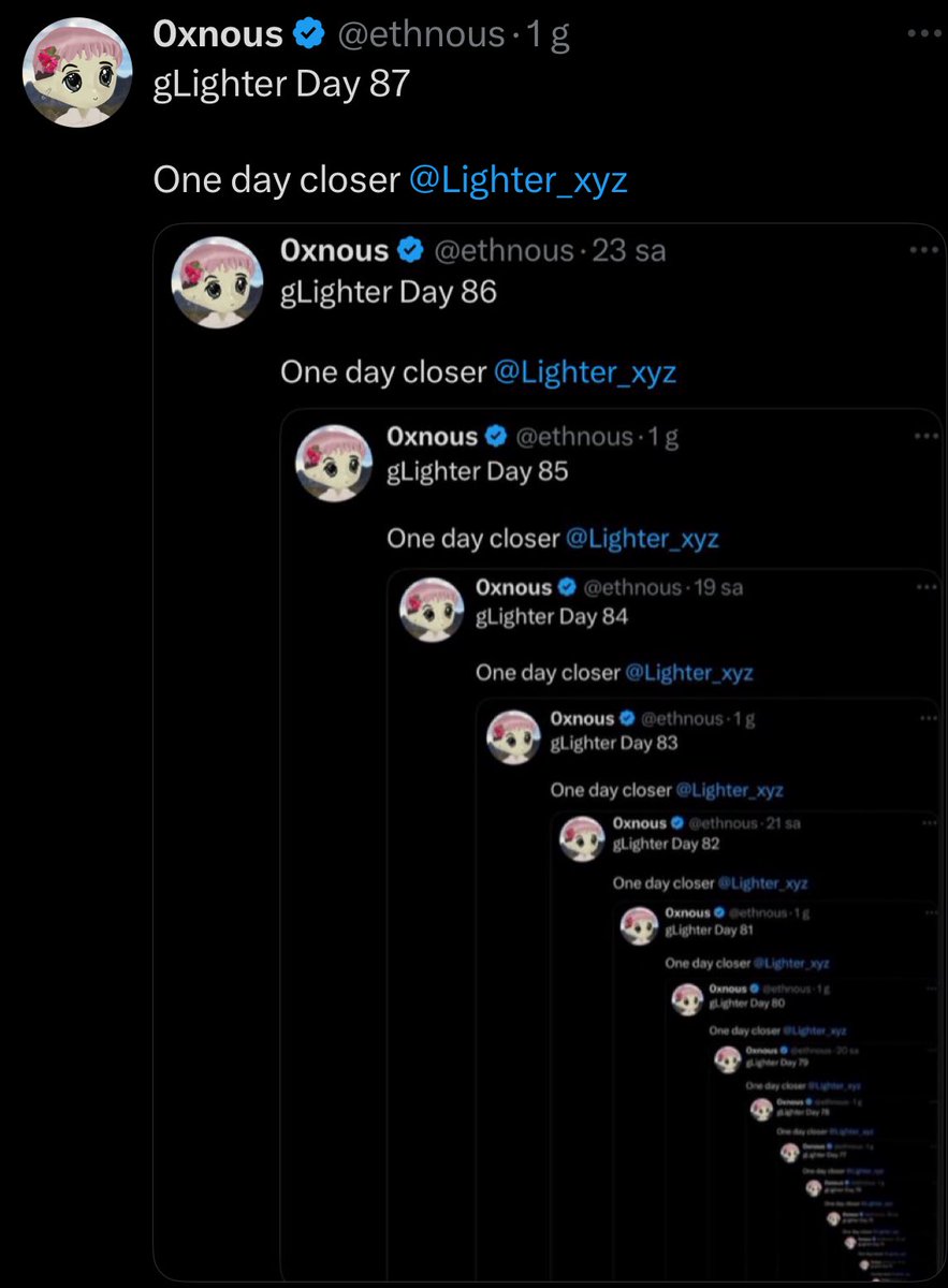 gLighter Day 88

One day closer <a href="/Lighter_xyz/">Lighter</a>