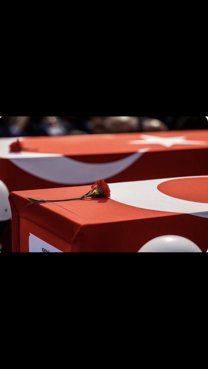 Başımız sağolsun..
Bu acı hepimizin..
Şehitlerimize rahmetle,ruhları şad,makamları cennet-i alâ olsun inşallah 🤲🤲🤲🇹🇷🇹🇷🇹🇷