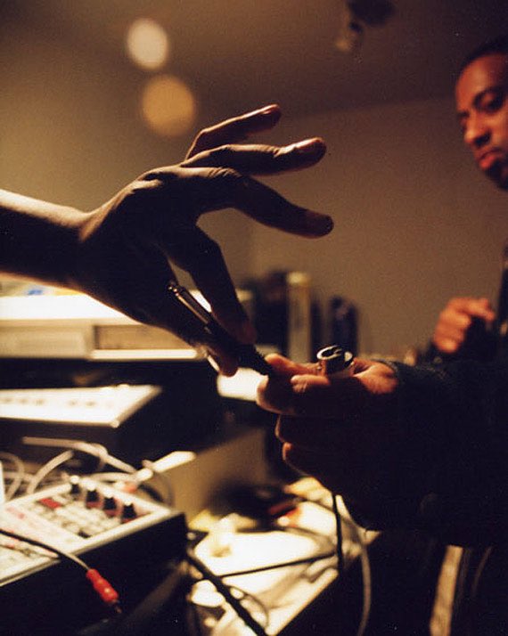MF DOOM &amp; Madlib during the "Madvillainy" sessions, 2002