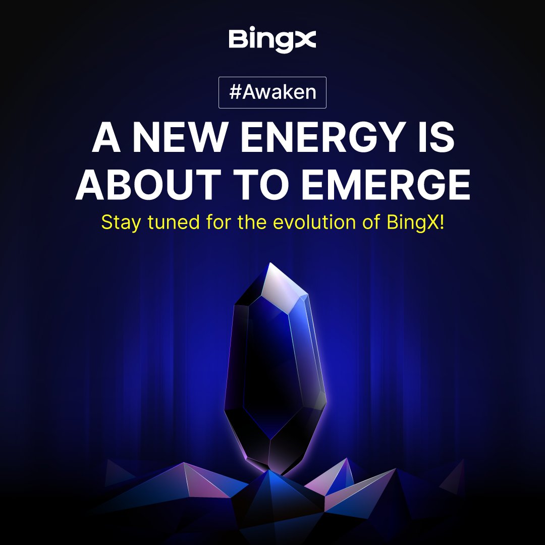 Something new is coming to BingX. 

Your activity’s about to start paying you back.

Stay tuned. 💫 #Awaken