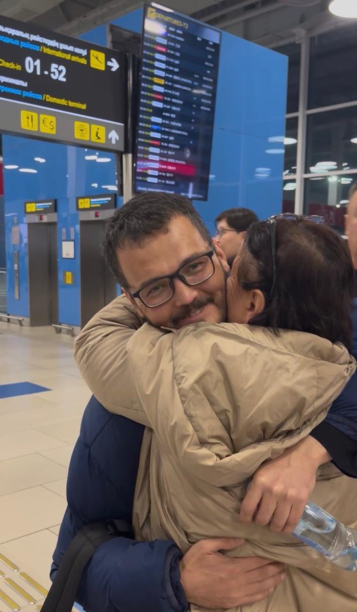 ✈️ I have left Kazakhstan and am now safe. My heartfelt Rakhmet to everyone who worried about me and offered their support!

Special thanks to the entire team of the Kazakhstan International Bureau for Human Rights @Bureau_KZ – especially Denis Dzhivaga and Gulmira Kuatbekova.