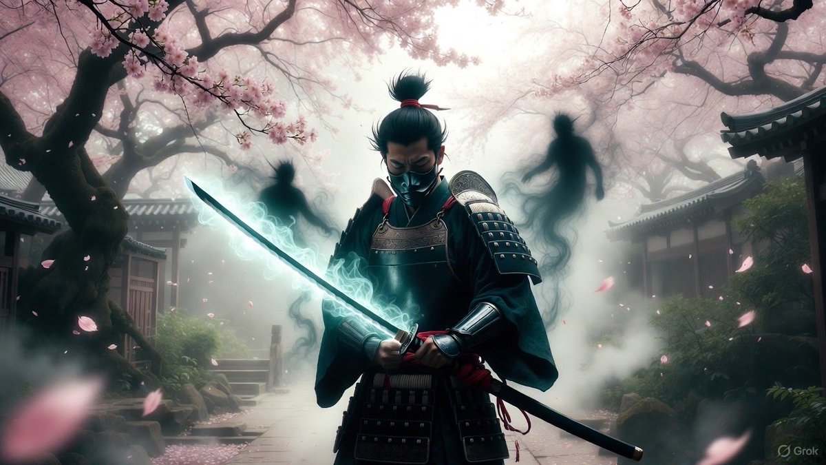 The blade arrived at dawn, wrapped in indigo silk. Lord Tokugawa’s steward bowed low. “From the northern campaign, Hiroshi-sama. The shogun himself sends this honor.”

Hiroshi unsheathed it in the garden. Moon-steel glimmered like frost. Etched along the fuller: *Vengeance is the