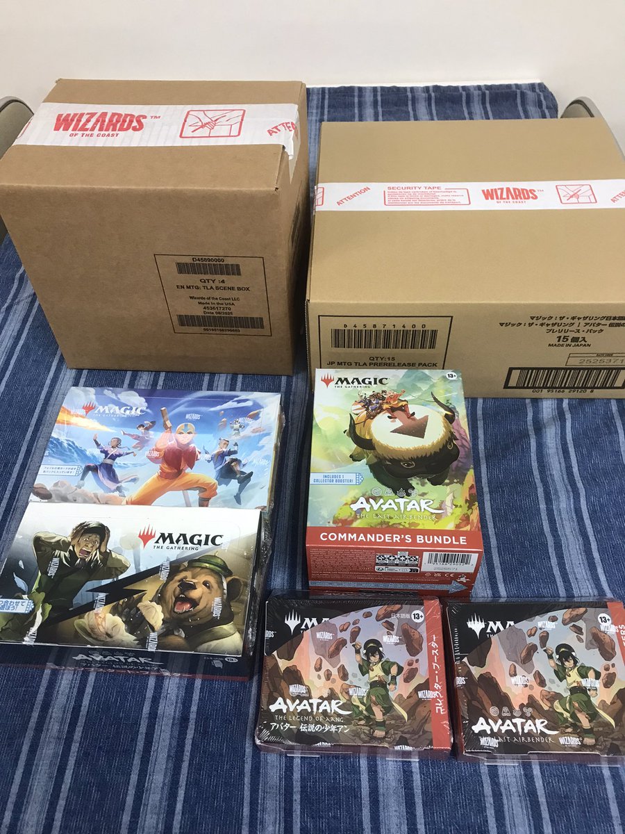 MTG アバター commander's bundle コマンダーバンドル 激情 本日入荷TCGはこちら mtg アバター伝説の少年アン ・プレイブースター
