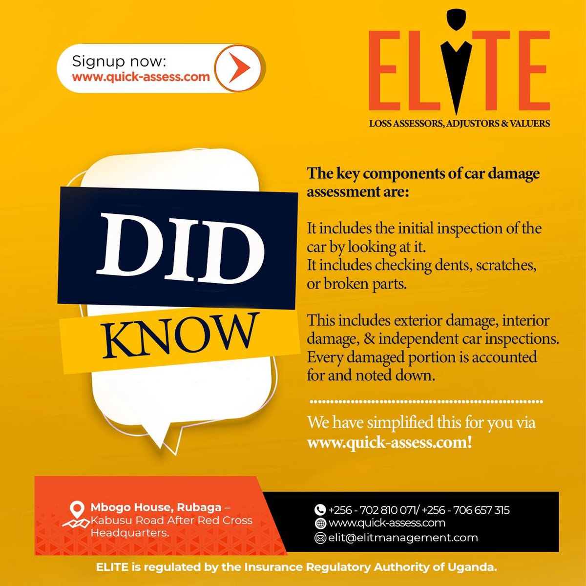 EliteAssessors's tweet photo. The key components of a car damage assessment are:

A thorough visual inspection to identify visible and hidden damage, a detailed examination of the vehicle's structure and systems, and an accurate cost estimation for repairs or replacement.

Visit https://t.co/cPszlfq81a today. https://t.co/wcwdNX4x8w