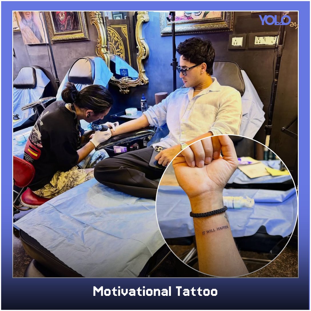 Yolo247Official's tweet image. Not just ink — intention
#abhisheksharma