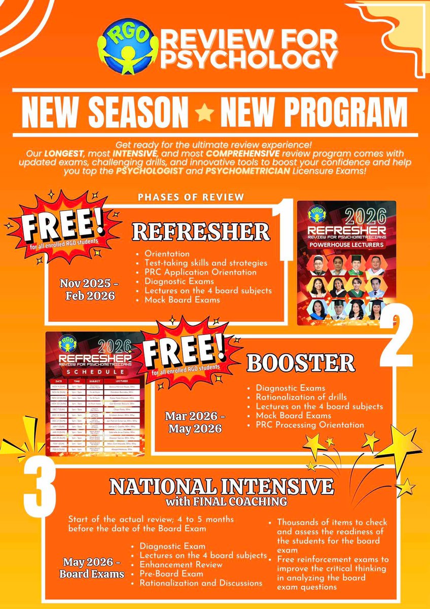ani_ng101's tweet photo. Hi rpm ‘26 babies!! 

It’s review season ulit kaya enroll na kayo sa RGO!! I hope to meet and see you there fRPms!! Don’t hesitate to message me if you have questions 🧡🧡✨

#rpmtwt https://t.co/PrlBzZwAxx