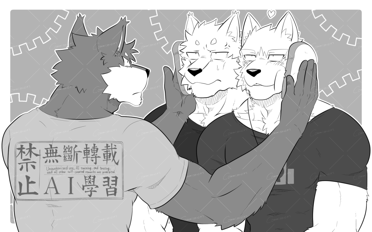 [塗鴉委託×1] 
#Commission #黑色日常
你們是什麼? 好吃懶做三明治🥪