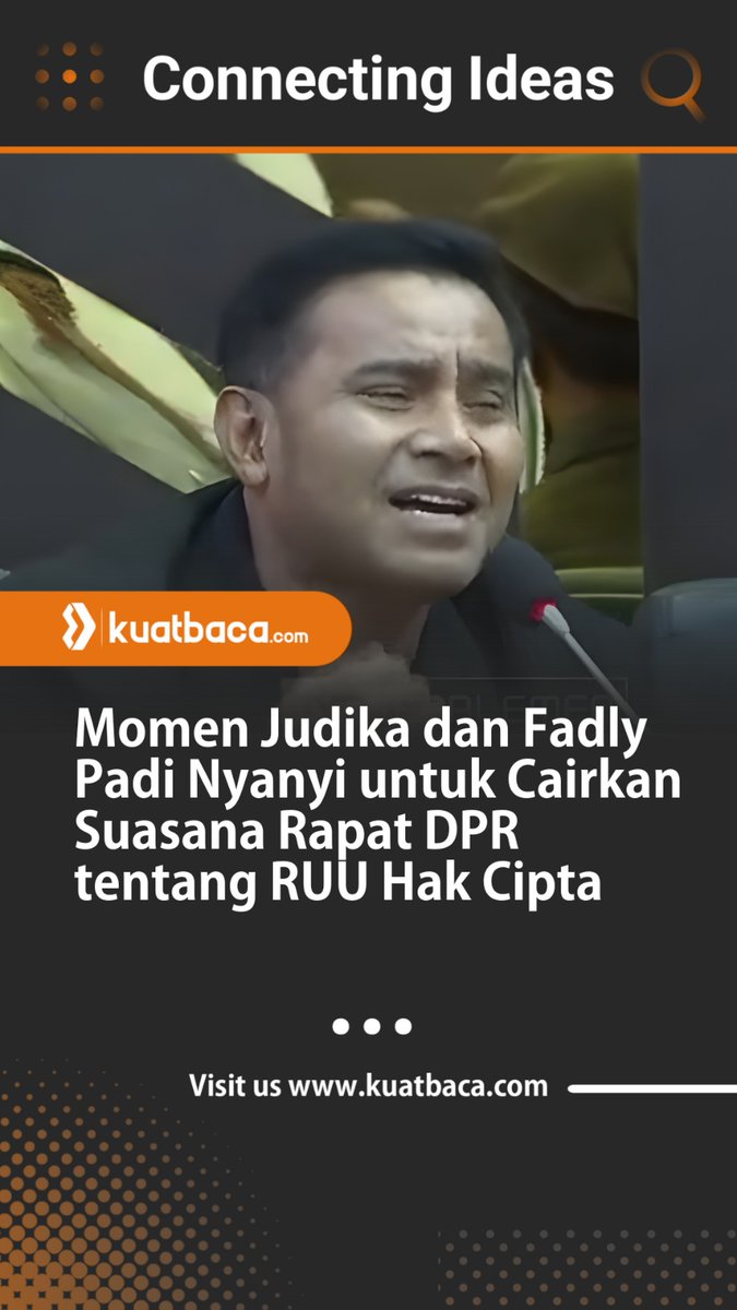 kuatbaca's tweet photo. Rapat Dengar Pendapat Umum (RDPU) yang diselenggarakan oleh Badan Legislasi (Baleg) Dewan Perwakilan Rakyat Republik Indonesia (DPR RI) dalam rangka harmonisasi RUU tentang Perubahan Undang-Undang Nomor 28 Tahun 2014 tentang Hak Cipta menjadi sorotan publik. https://t.co/gF6tuBNFSX
