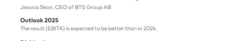 $BTSB BTS Group - borde inte BTS ha kunnat simulerat fram en mer korrekt outlook för 8 månader sen?