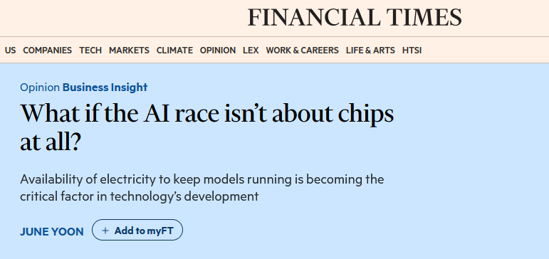 YeahDrDave's tweet image. $EOSE $FLNC $TE $FSLR
Eventually energy desperation sets in. What do you do when you&apos;ve spent tens of billions on chips you can&apos;t even use? What will clients, investors, and the market think when they find out? How much will you pay for rapidly deployable energy?