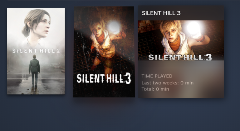 //I did a thing with my steam library. This is so peak. 😁//