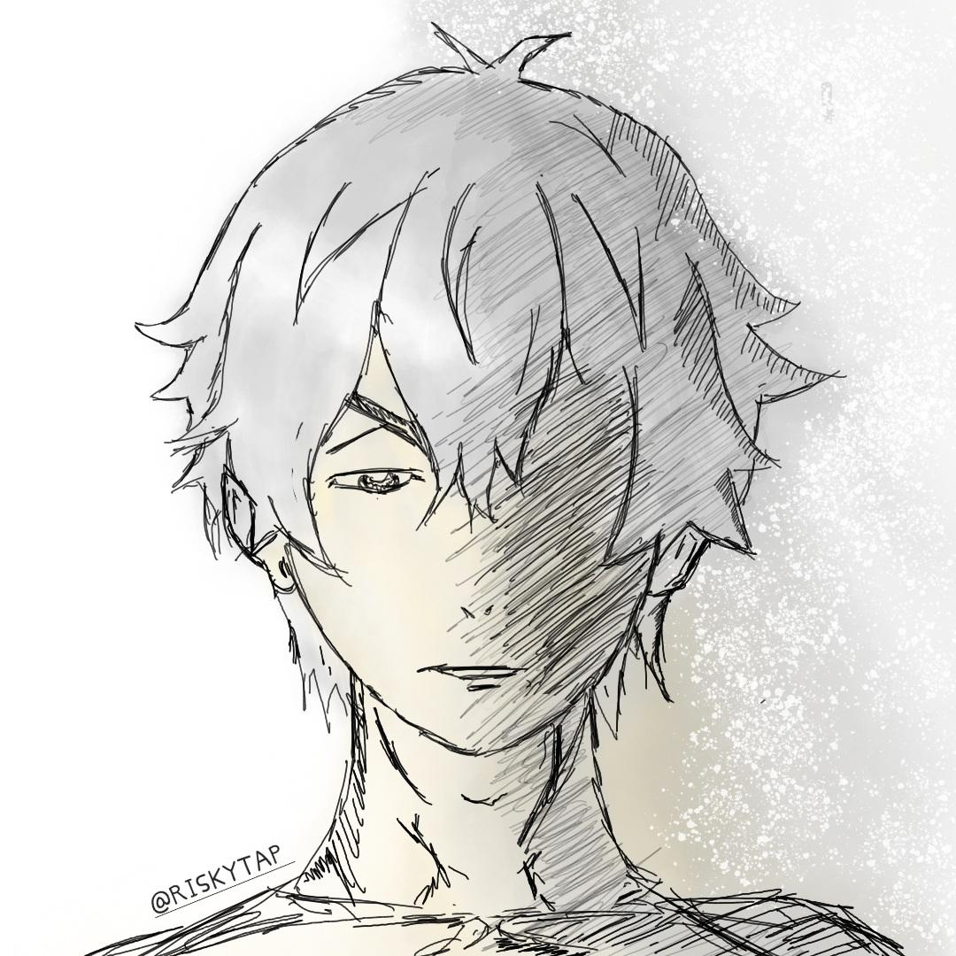 RISKY_TAP's tweet photo. I was trying to draw Rezero's Regulus Corneas, but he's got that Zenless Zone Zero's Wise-like bad vibe too! 🎨😈 #Art #Characters #Vibes #Drawing https://t.co/GtuHIXbjEM