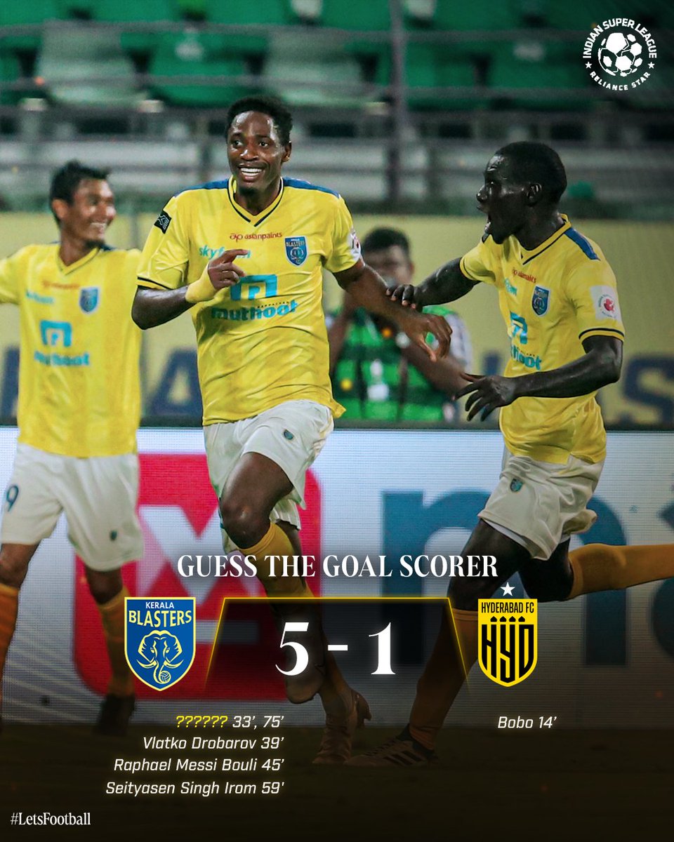 IndSuperLeague's tweet image. Hint: He is the second highest goal scorer in #ISL history! 😉 

#LetsFootball #KeralaBlasters

[ISL, Football, Kerala Blasters FC]