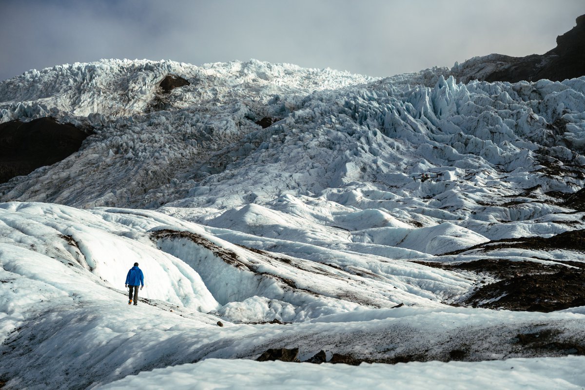 sauravbv's tweet image. Glaciers of Iceland. 
I simply cannot forget their sheer scale.