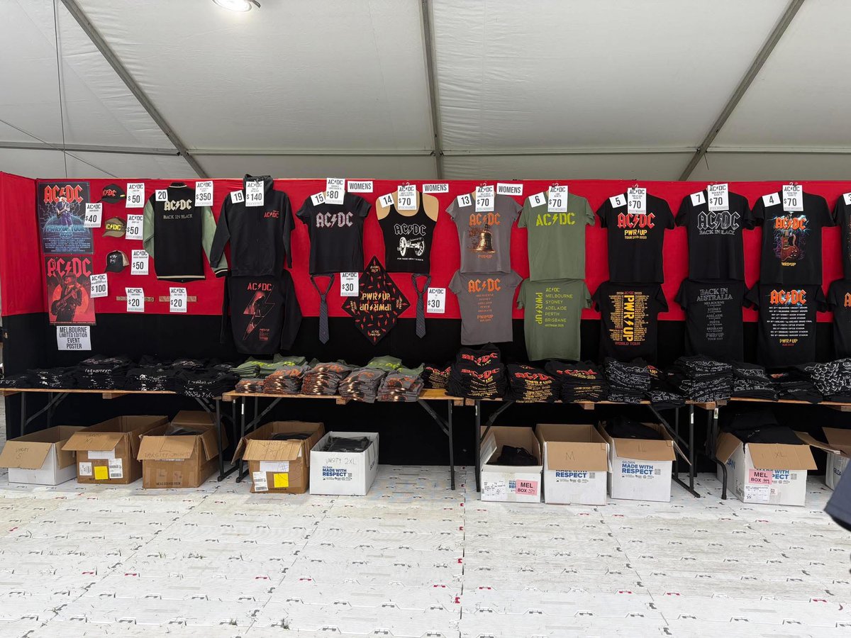 ScullyDamien's tweet photo. Decisions, decisionsโฆ
๐ค๐๐ค๐ฅ๐ฆ๐บ
#ACDCMelbourne
#ACDC #RNFR https://t.co/HnYEI7KkfH