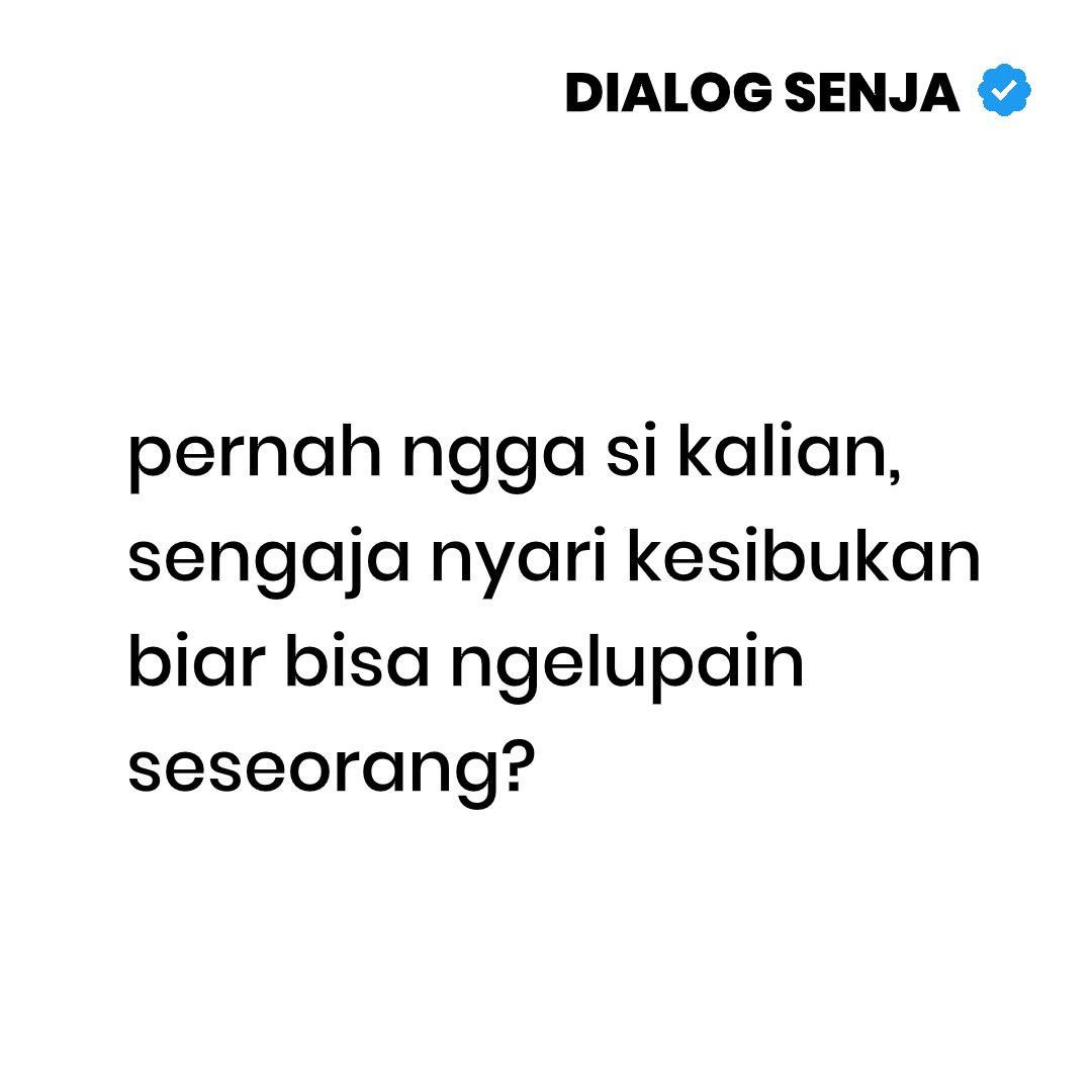 Dialog Senja (@dialogsenja__) on Twitter photo 