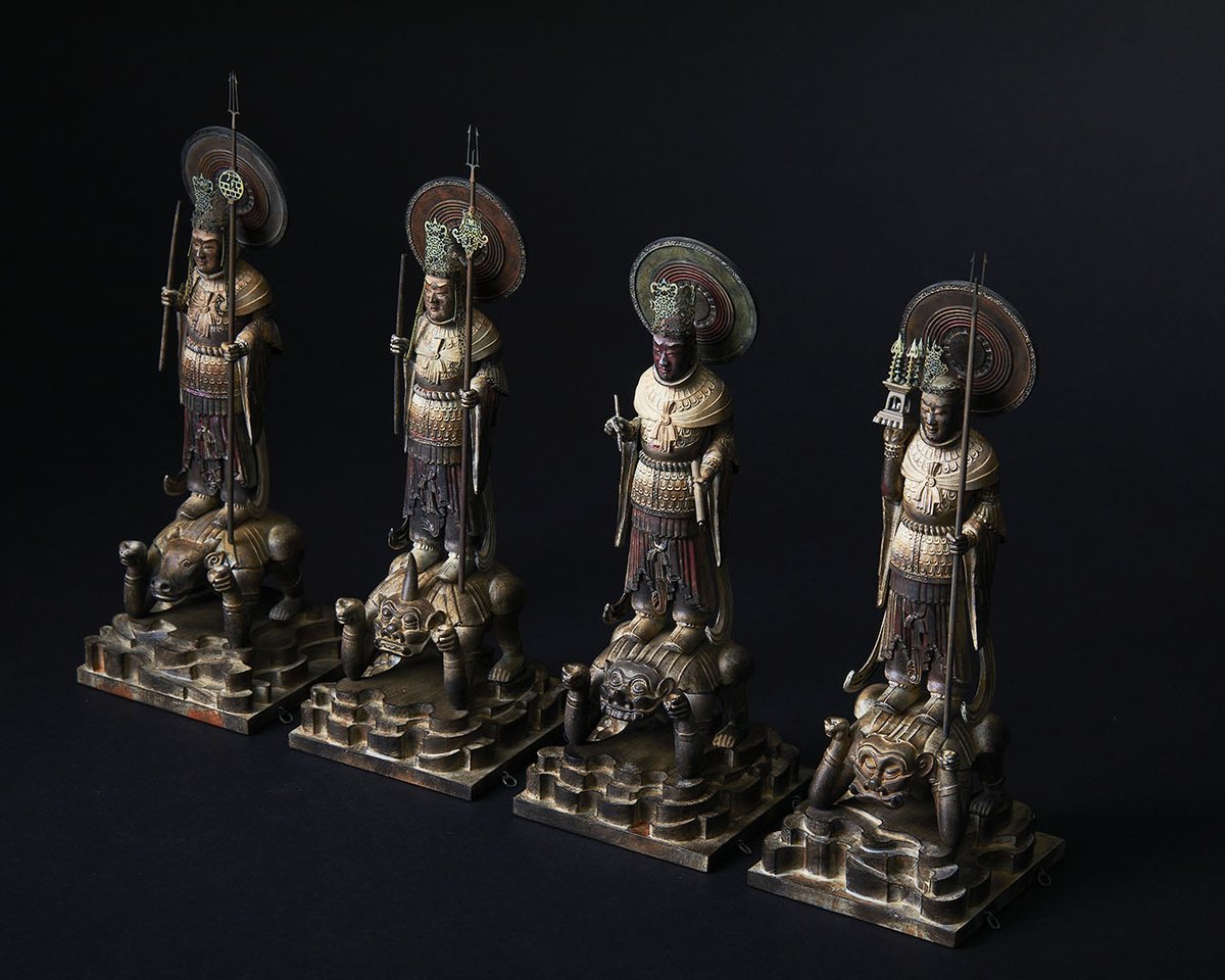 我が国現存最古の四天王立像をモデルとした「TanaCOCORO[掌] 四天王