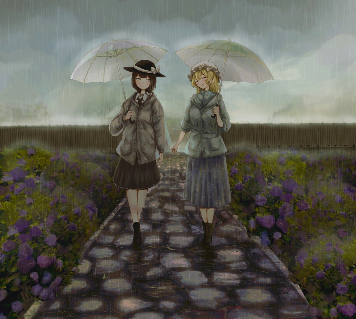 共有する雨が好き