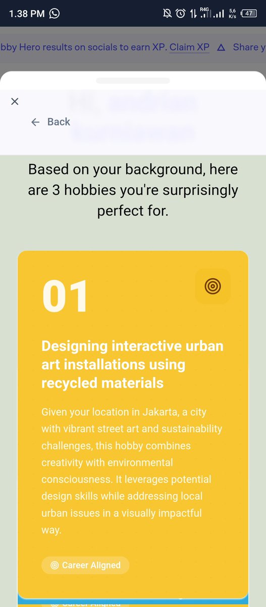 My LinkedIn data tells me that I need to get a life outside of work by taking up competitive kite flying with custom-designed traditional Indonesian kites.
Harness your data to find your hidden passion: app.vana.com #datarevolution
