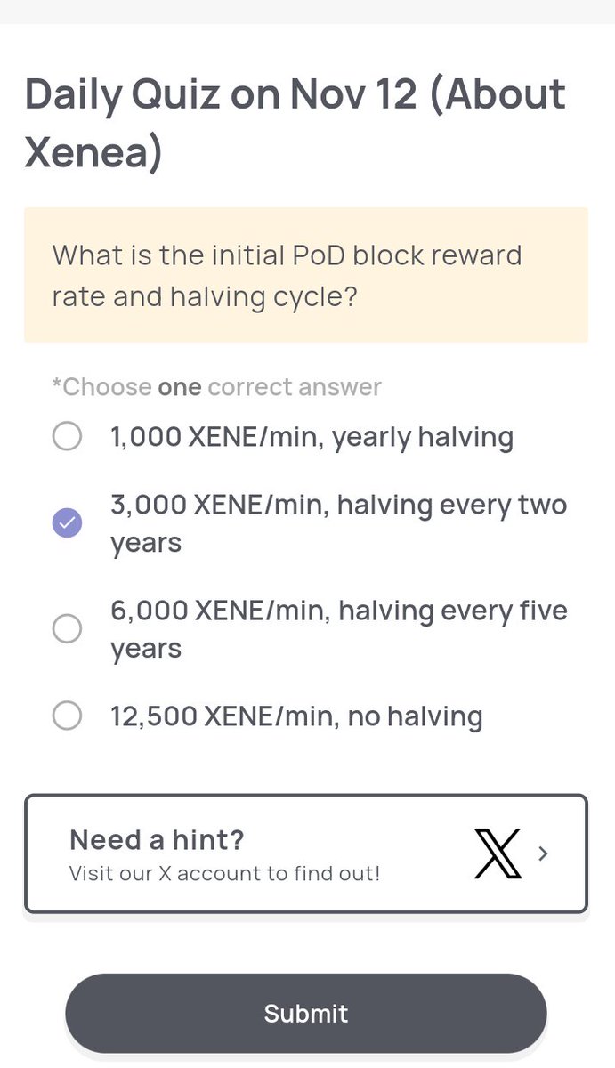churchi_blaq's tweet image. NOVEMBER 11th, 2025
1) #SyntaxVerse quiz answer for today 🎯
2) #Xenea wallet #quiz answer for today  ✅
3) #Marina protocol quiz #answer 🔥
4) #SpurProtocol quiz answer 👌

Time to contribute and stack with 👇
@SIXR_cricket