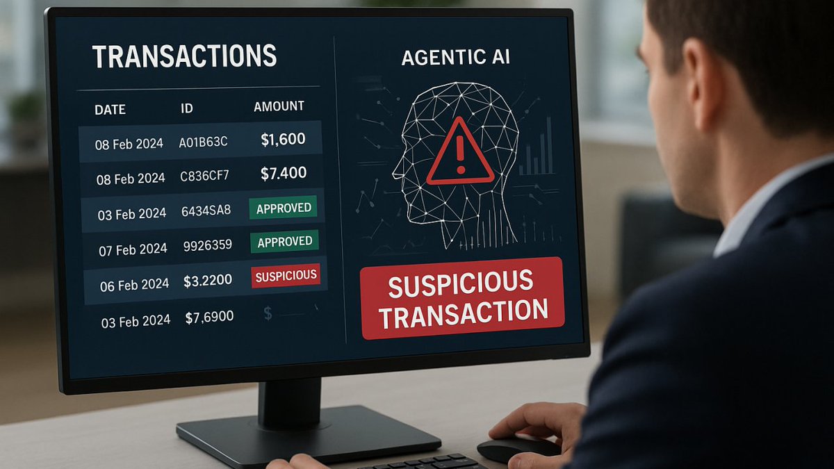 thetatechnolabs's tweet image. Every second counts in fintech fraud detection ⏱️

Agentic AI spots unusual patterns, predicts risks, and blocks suspicious transactions instantly.

Explore how it’s transforming digital finance: shorturl.at/mKO9J

#AgenticAI #Fintech #AIinFinance #FraudDetection