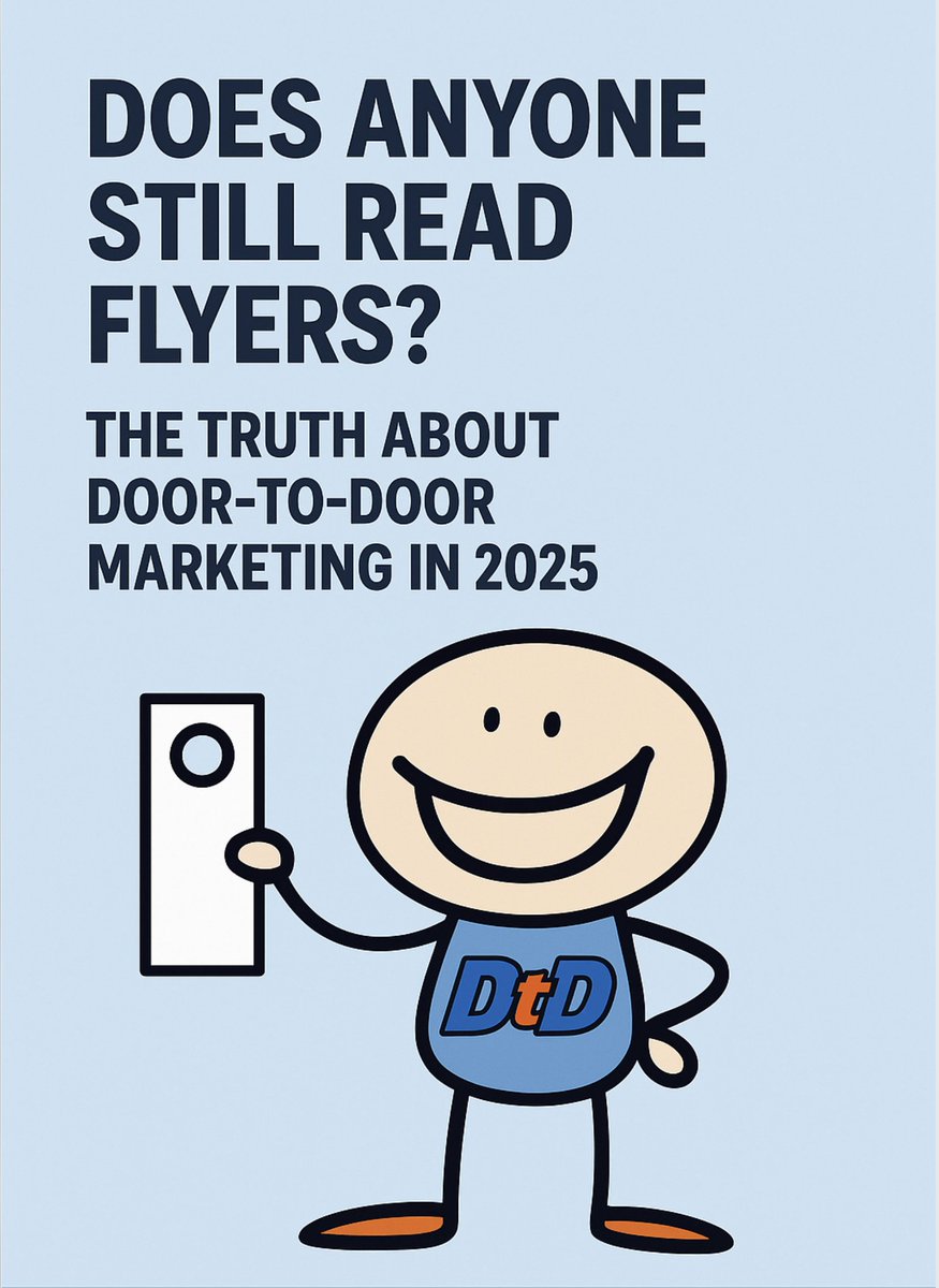 DistributionNow's tweet photo. Online ads fight for attention in crowded feeds. Flyers win by owning the physical space — no algorithm, no scroll, no skip. https://t.co/nIjN82W5iN