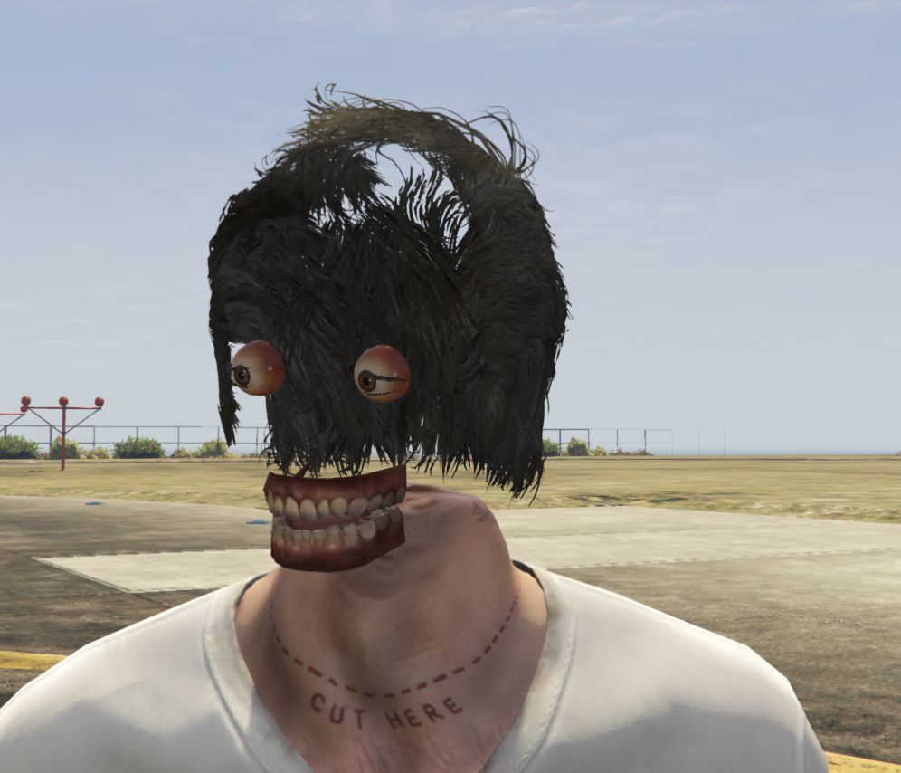 This is what your character is rendered like when you are in first person. i think.