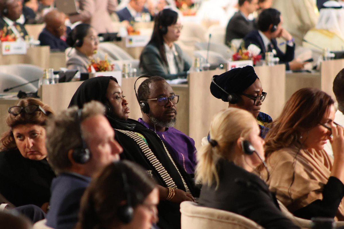 UTDFrederick's tweet image. Prof Kobby Mensah, CEO of GTDC  joins  Hon. Abla Dzifa Gomashie, Minister of Tourism, Culture and Creative Arts for the 26th session of the UN Tourism General Assembly in Riyadh, Saudi Arabia.

#UNWTO #UnitedNations #Tourism #ShaikhaNasserAlNowais  #Tourismsummit #Riyadh