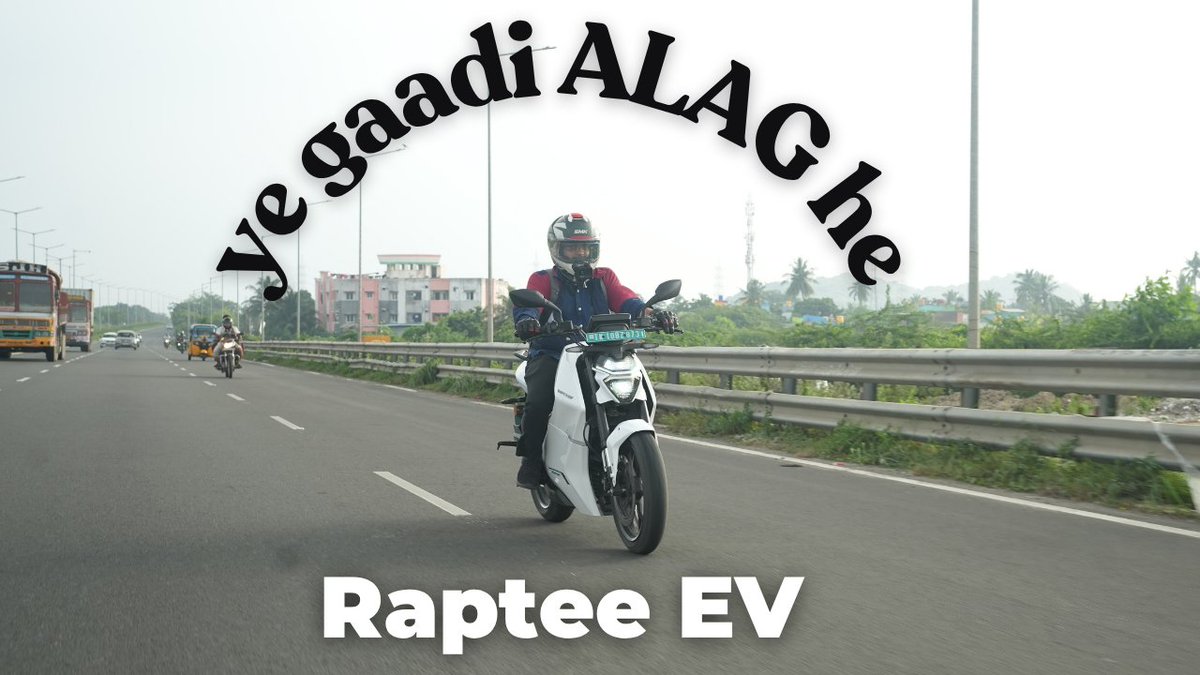 GreeenRide's tweet image. in recent times, Raptee EV is the only EV bike that really impressed me. 
It felt, the thought process and choices made were right, for the most part. 

here&apos;s full review: 
youtu.be/-H69U4rLlXI