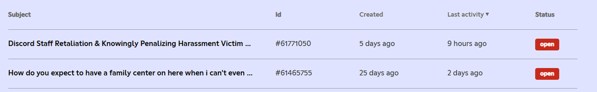 LegionKillfeed's tweet photo. 25 days, no reply, says activity, but none exists? https://t.co/hK5nIi5oXE