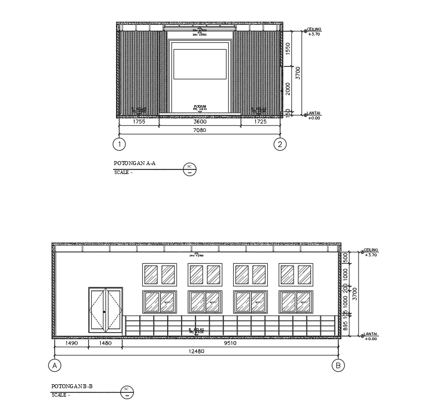 studiokicik's tweet photo. order: shop drawing/gambar kerja arsitektural.  
req:  gambar denah dan potongan.  

klik WA di bio yaa! 🏘️📷
#freelance #openjasagambar #drafter #arsitektur #autocad #shopdrawing #gambarkerja https://t.co/oWmxz9miyl