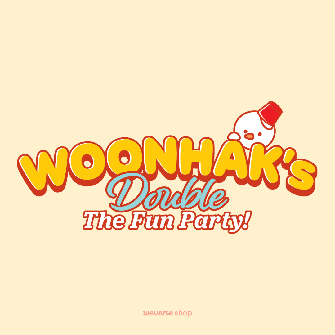 BOYNEXTDOOR WOONHAK's 'Double The Fun Party' OFFICIAL MERCHANDISE