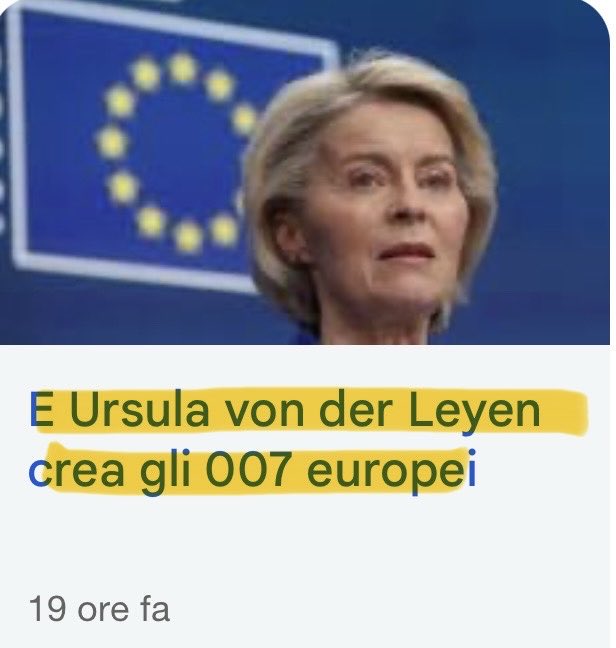 k_arsenale's tweet image. Quella che cancellò le prove del #PfizerGate, adesso vuole i servizi segreti per la sicurezza #UE. 
Agente 00Nonna - Licenza di Insabbiare
