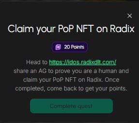 web3nyla's tweet image. 🚀 gIDos family update!

👉 A new idOS quest has been released: Use Radix to claim your PoP NFT.

Level up your idOS journey, earn rewards, and show off your proof of participation 💫

Don&apos;t put this off; go get it right away 👇🔗

This link: app.idos.network