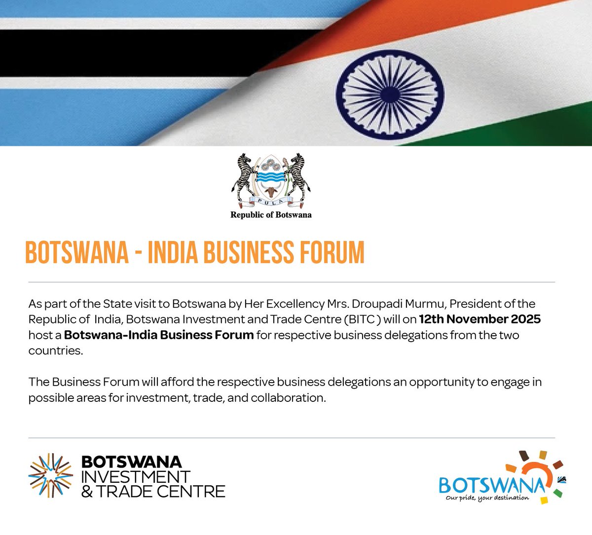 Botswana Investment and Trade Centre tweet media