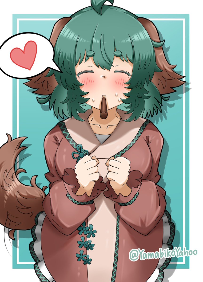 🐕❤ | #東方project #幽谷響子  pixiv.net/artworks/13738…