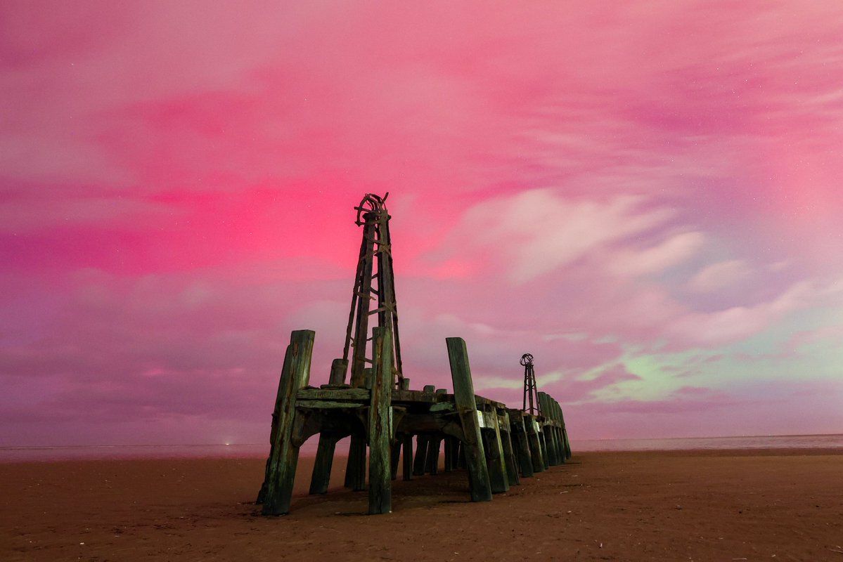 Another #northernlights one from #stannes #lancashire