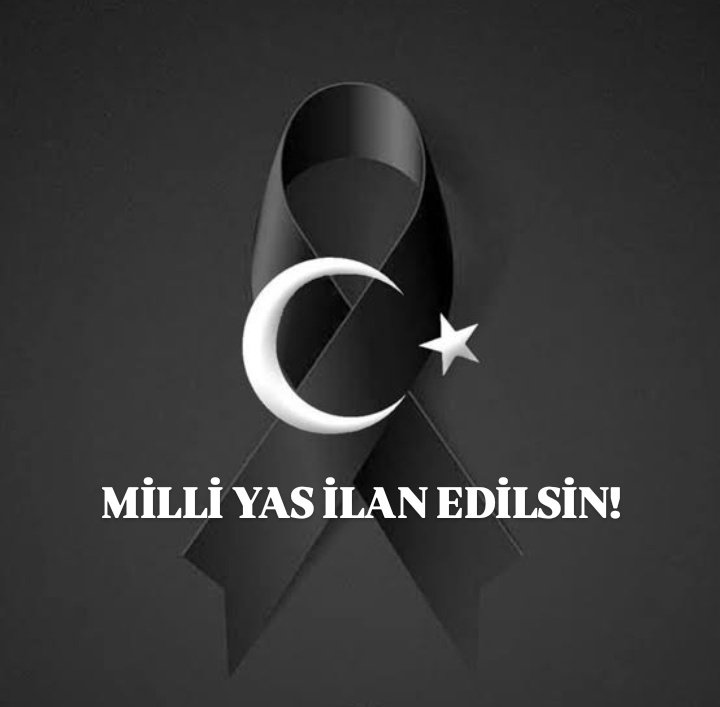 Şehitlerimiz için milli yas ilan edilsin!

#MilliYasİlanEdilsin