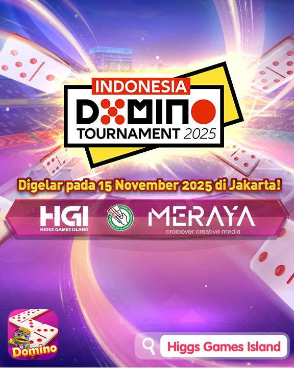 HiggsGames's tweet photo. [𝑩𝒆𝒓𝒊𝒕𝒂] Masih belum move on dari HGI Ultah Cup minggu lalu? 😏
Tenang aja, ada turnamen selanjutnya! 🎊
𝐓𝐮𝐫𝐧𝐚𝐦𝐞𝐧 𝐃𝐨𝐦𝐢𝐧𝐨 𝐈𝐧𝐝𝐨𝐧𝐞𝐬𝐢𝐚 𝟐𝟎𝟐𝟓, yang disponsori oleh HGI, akan diadakan pada 15 November di Jakarta! 🇮🇩🔥
Bersiaplah untuk keseruan lainnya dan nantikan event besarnya!