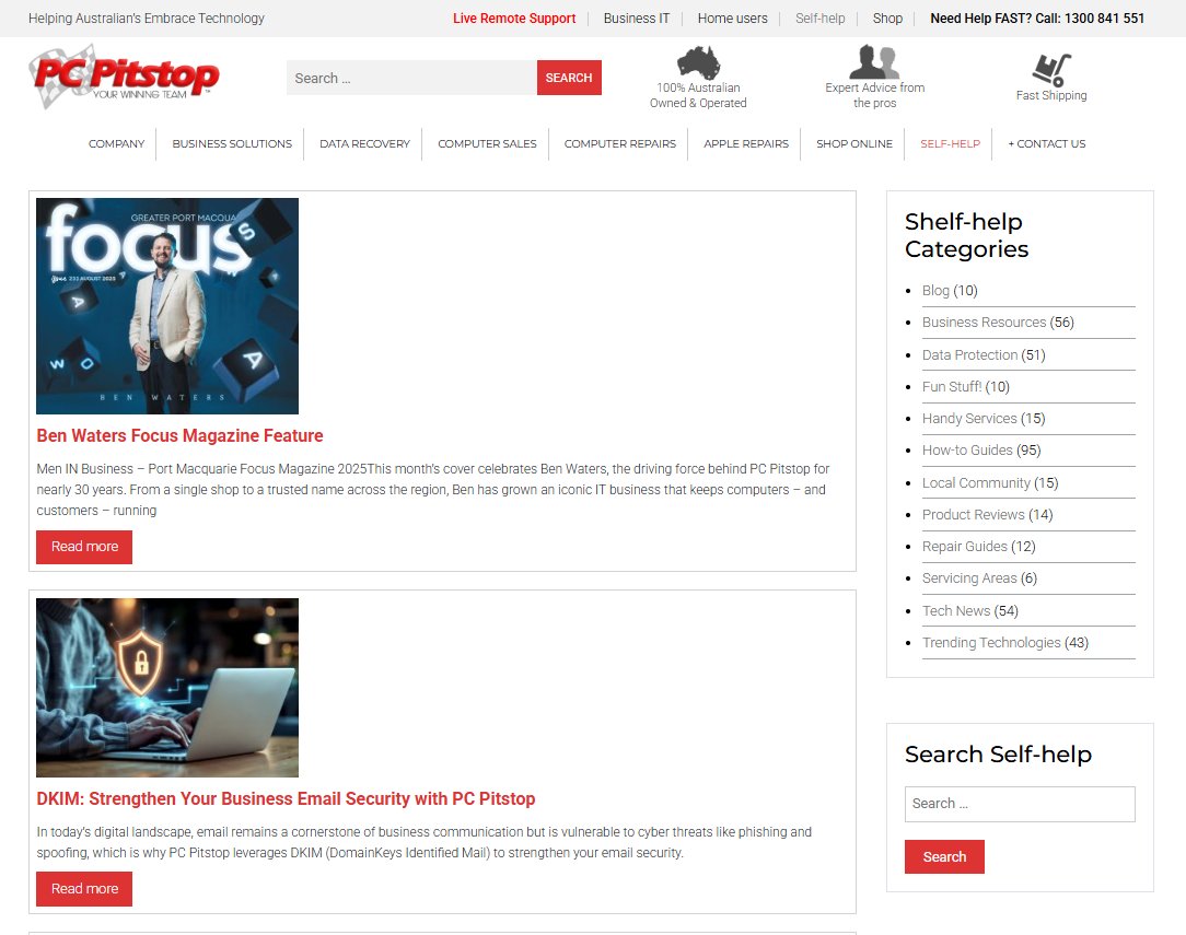 pcpitstopaus's tweet image. Why not have a look today and see if there&apos;s something that helps with your setup?Head over to the PC Pitstop website and check out the Helpful Blog Articles now.
pcpitstop.com.au/blog/
#PCPitstop #TechTips #ComputerHelp #AustralianTech #FixYourPC