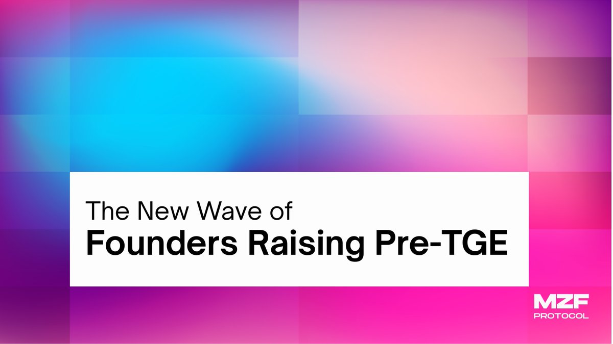 Pre-TGE fundraising has always been part of Web3, but this time, the founders have evolved.

The old model had its flaws:

❌ Complex deal structures that slowed execution
❌ Minimal flexibility once market conditions shifted
❌ Opaque funding terms with limited founder control