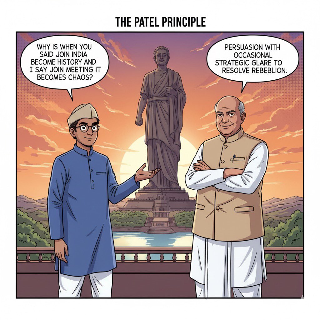 Pushkar_chirrup's tweet image. #projectmanagementsimplified 
#PMI
#humor 
#SARDARPatel