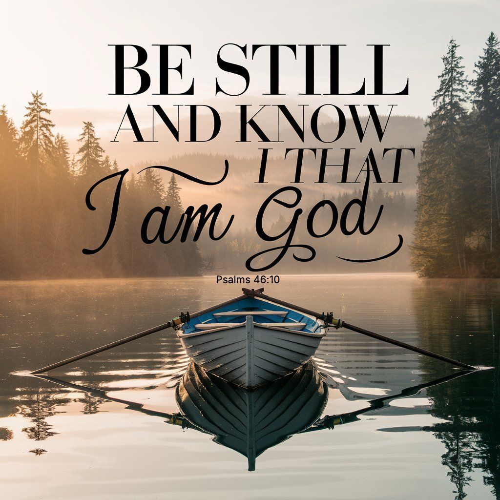 TheBibleReels's tweet photo. Psalms 46:10 Be still, and know that I am God! I will be honored by every nation. I will be honored throughout the world. https://t.co/3UQPWQnkWl