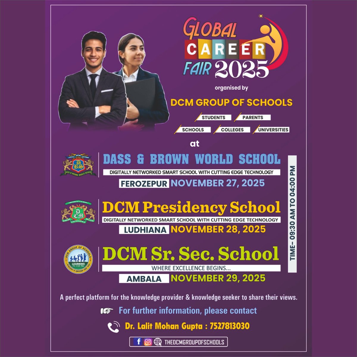DCM Group of Schools tweet media