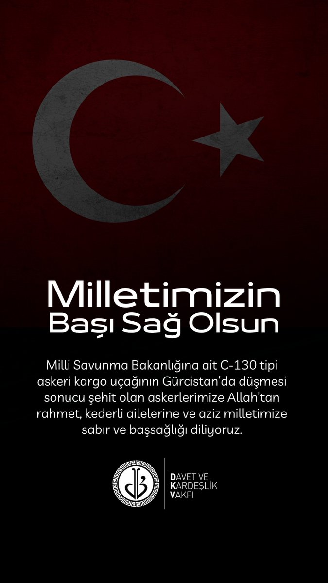 Milletimizin Başı Sağ Olsun. 🇹🇷
