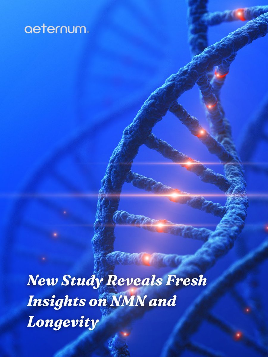 aeternumcompany's tweet image. 🧬 NMN may boost cellular energy, support DNA repair &amp;amp; promote healthy aging ✨ Recharge your cells for long-term vitality. 💡 Follow us &amp;amp; visit our site! #NMN #LongevityScience #BiohackingHealth