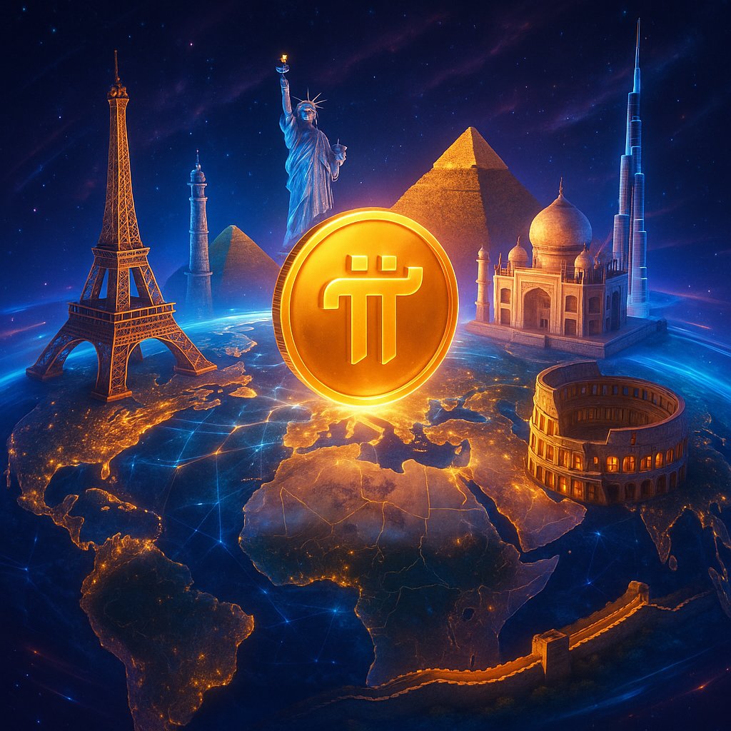 🌍✨ The Future of Global Crypto Is Here!
From the Eiffel Tower 🇫🇷 to the Taj Mahal 🇮🇳, the world unites under one symbol — Pi Network 🔥

💫 A revolution connecting nations, powered by trust, community, and innovation.
🚀 Join the movement today — be part of the Mainnet Era!

🔗