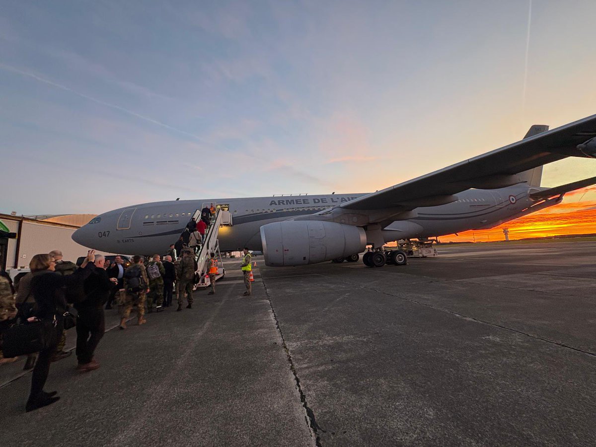 Grateful that many of my fellow NATO ambassadors and military representatives, together with NATO officials, are joining us for the Distinguished Visitors Day at Dacian Fall 2025 #DAFA25 in Cincu, Romania. We are on our way!

Un grand merci à la France, nation cadre du groupement
