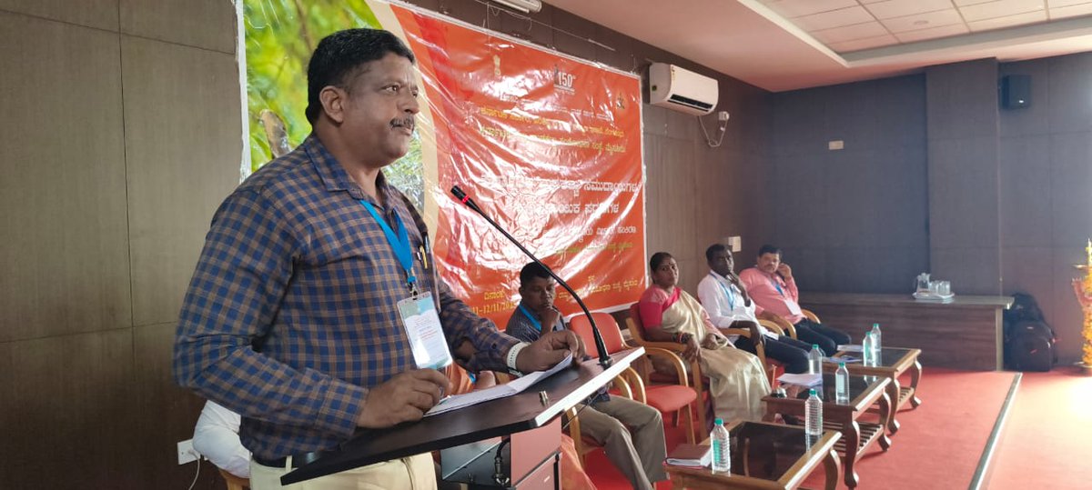 kstrikarnataka's tweet photo. Great start of Day 2 : Traditional Practices of Tribals in Karnataka
Dr. S M Muthaiah, Dr S Rathnamma, Sridharth gowda eedu, Supriya Kinnigoli, Siddappa PK
#kstri #traditionalpractices #karnatakaresearch #TribalCulture #seminar #birsa150
@TribalAffairsIn @STWelfareDept https://t.co/4jHxkBZdJw